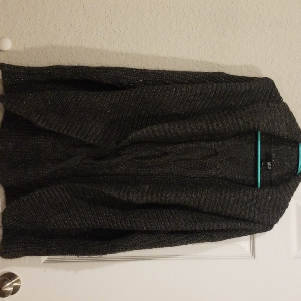 Dark grey sparkle sweater
